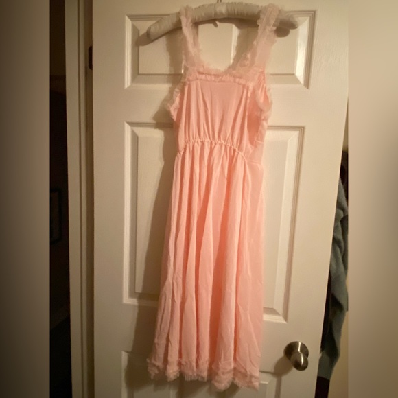 Vintage 60’s Stanfield’s Pink Nylon Nightgown - Picture 2 of 5
